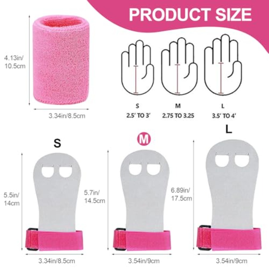 2PCS Gymnastics Hand Grips Glo - огляд і ціна Sports Grip