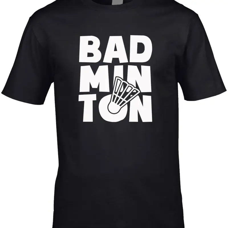 Badminton Men'S T Shirt Funny  - огляд і ціна Badminton Shuttlecock