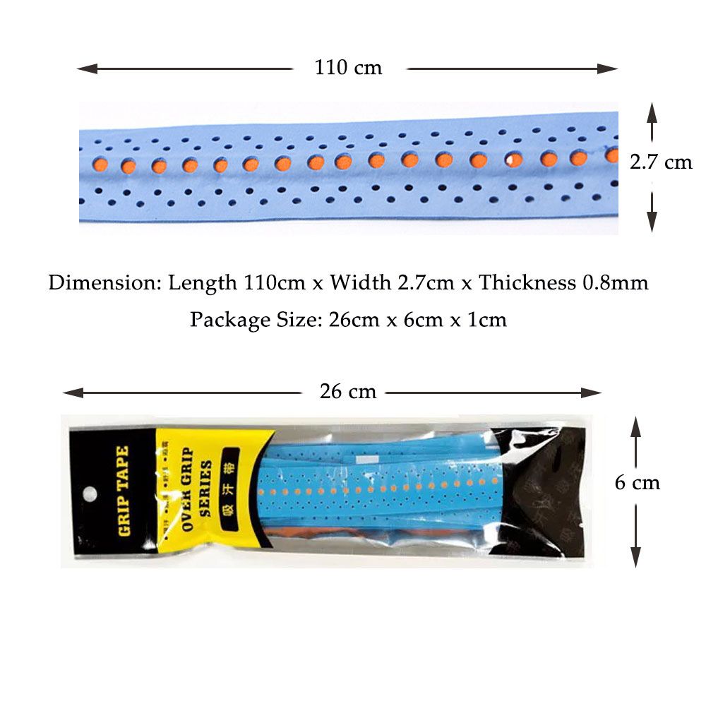 1.1m Anti-slip Tennis Badminto - огляд і ціна Badminton Grip