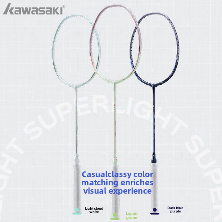 Kawasaki badminton racket Supe - огляд і ціна Badminton Racket Carbon