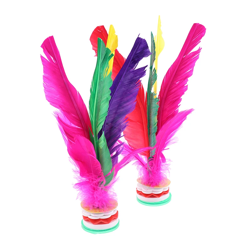 2PC Jianzi Shuttlecock  Fitnes - огляд і ціна Feather Shuttlecock